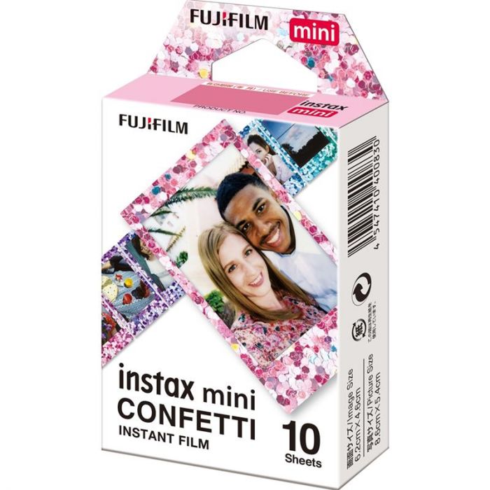 Фотопапір Fujifilm INSTAX MINI CONFETTI (54х86мм 10шт)