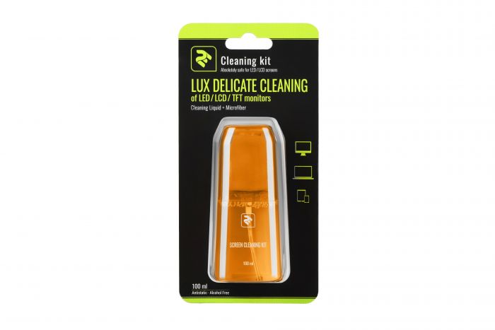 Набір для чищення 2E LUX CLEAN 100ml Liquid для LED / LCD + серветка, Yellow