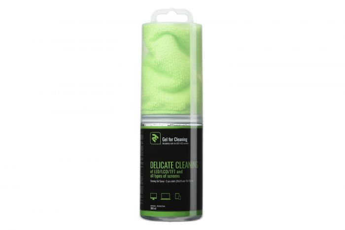 Гель для чищення 2E GEL for LED / LCD 300ml  + 2 серветки 20X20 10X10 см