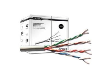 Кабель DIGITUS CAT 5e U-UTP, 305m, AWG 24/1, outdoor, black