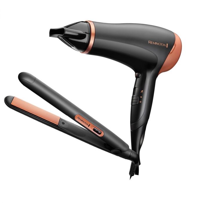 Подарунковий набір фен + випрямляч Remington D3012GP HAIRCARE GIFTPACK