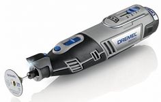 Шліфувально-гравірувальна машина Dremel 8220-2/45, акумуляторна, 12В, 2х2Ah, ЗП, 5000-35000об/хв, 45 насадок, 25см, 0.66кг, кейс