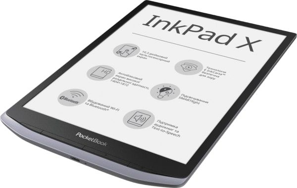 Електронна книга PocketBook X, Metallic grey