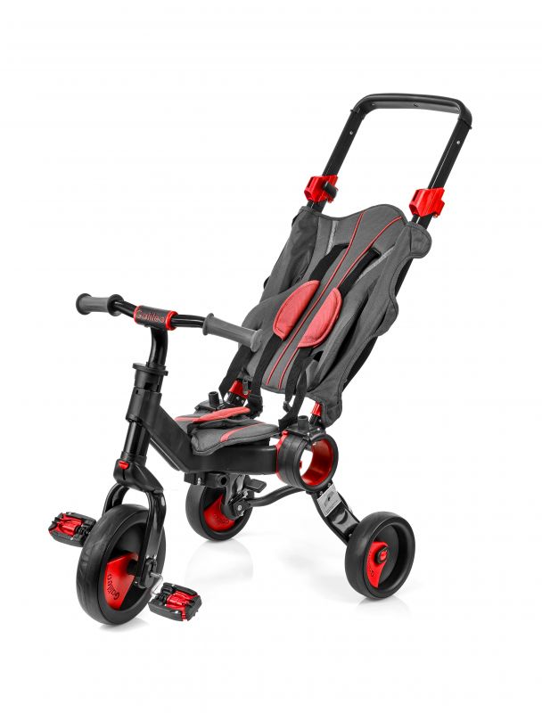 Триколісний велосипед Galileo Strollcycle Black червоний GB-1002-R