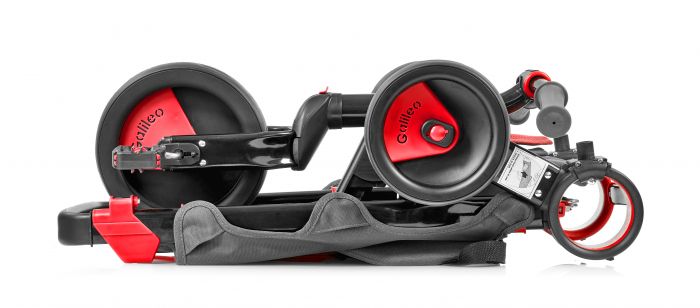 Триколісний велосипед Galileo Strollcycle Black червоний GB-1002-R