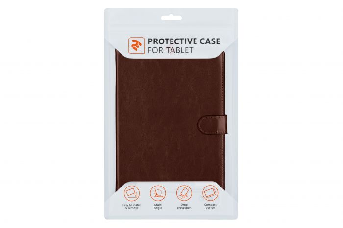 Чохол 2Е Basic універсальний для планшетів з діагоналлю 9-10", Dark Brown