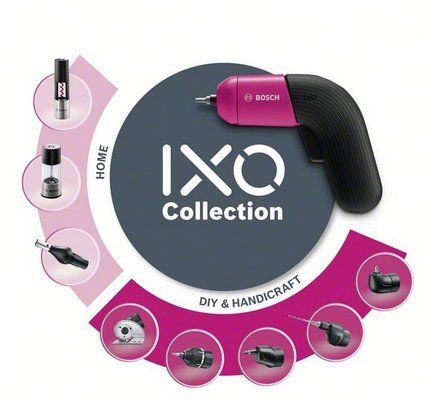 Шуруповерт Bosch IXO VI Colour, LED, 4.5 Нм, 10бит, кейс