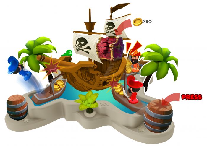 Електронна гра Splash Toys Усі на борт ST30127