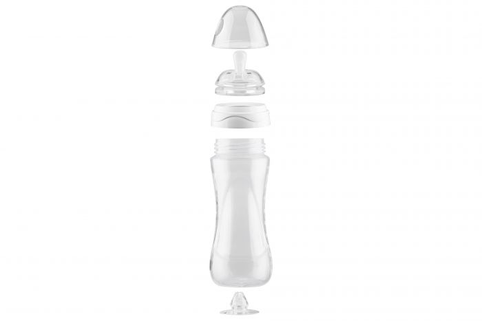 Дитяча Антиколікова пляшечка Nuvita NV6051 Mimic Collection 330мл синя