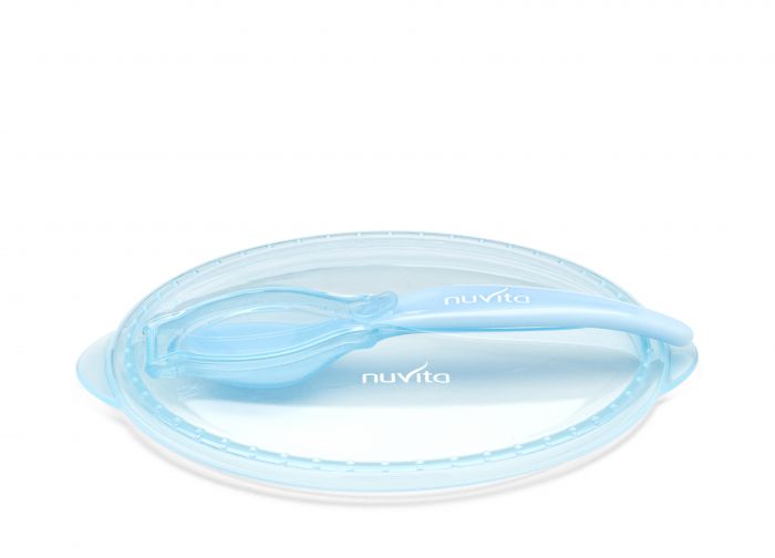 Набір для годування дорожній Nuvita COOL 6м+ Синій NV1421COOLBlue