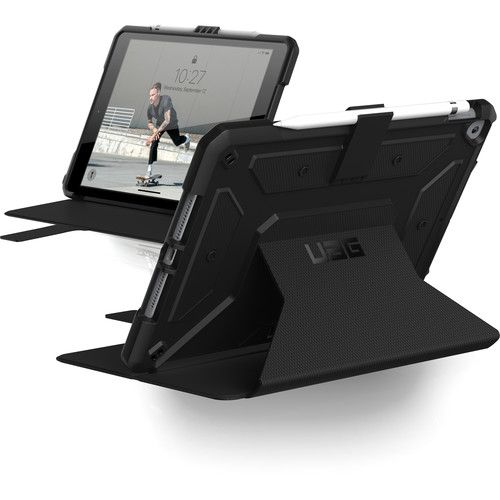 Чохол UAG для iPad 10.2 (2019/2020/2021) Metropolis, Black