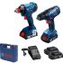Набір акумуляторного інструменту Bosch GDX180-LI+GSR 180-LI