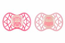 Пустушка Nuvita NV7087 Air55 Explorer симетрична 6m+, світиться у темряві (мавпа, сова) 2шт