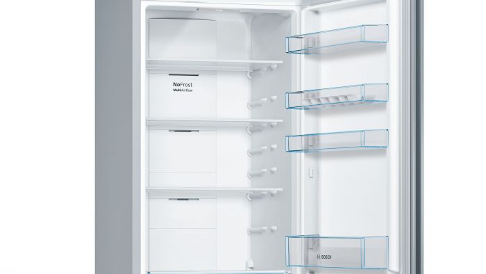 Холод. з нижн. мороз. кам. BOSCH KGN39UL316, 203х66х60см, 2 дв., Холод.відд. - 279л, Мороз. відд. - 87л, A++, NF, Нерж