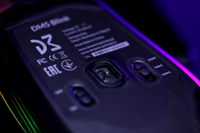 Миша ігрова Dream Machines DM5 Blink USB Black