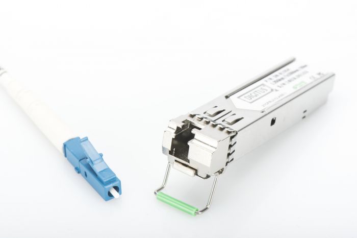 Модуль DIGITUS SFP 1.25 Gbps, SM 20km, LC Simplex, 1000Base-LX, Tx1550nm/Rx1310nm