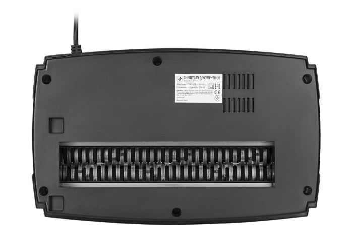 Знищувач документів 2E S-810CC до 8 аркушів, перехресна різка 4x35 мм, 15л