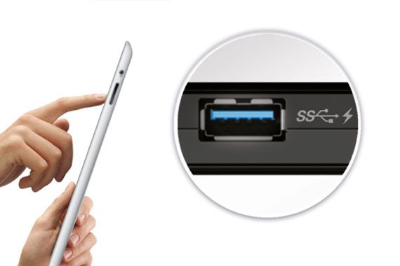 Хаб Transcend USB 3.0 HUB 4 ports Charging