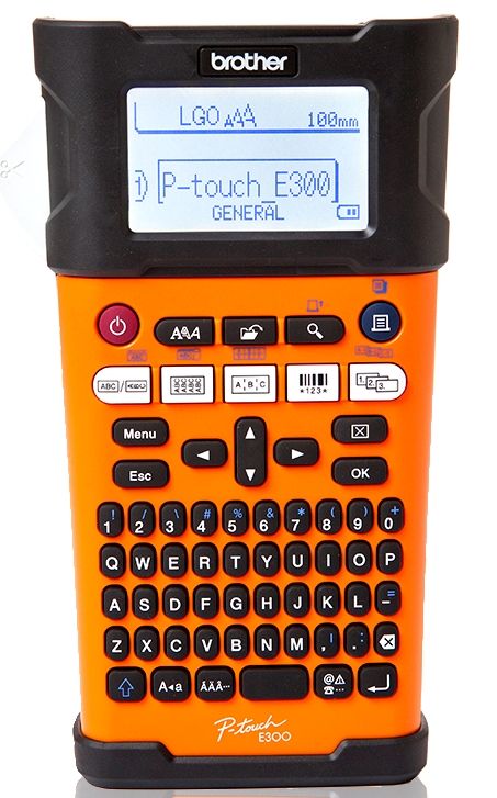 Принтер для друку наклейок Brother PT-E300VP