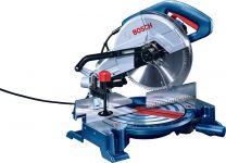 Пила торцювальна Bosch GCM 10 MX, 1700Вт, 254 мм, поворот Л 47°/П 52°, нахил Л 45°, 16 кг