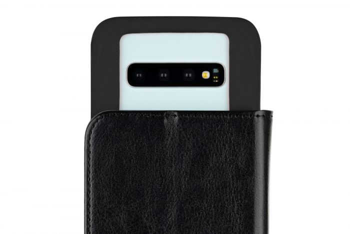 Чохол 2Е Basic для смартфонів 5.5-6`` (< 145*75*10 мм), ECO LEATHER, Black