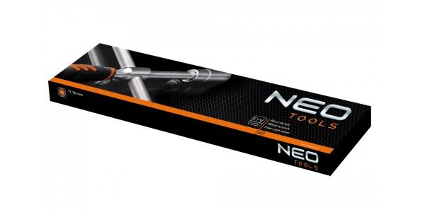 Ключ балонний NEO, 1/2", головки 17 та 19 мм, тримач прогумований