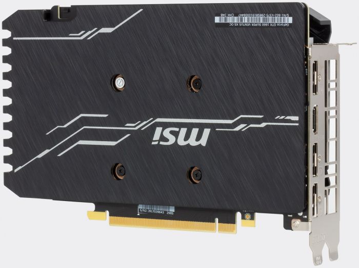 Вiдеокарта MSI GeForce GTX1660 SUPER 6GB GDDR6 VENTUS XS OC