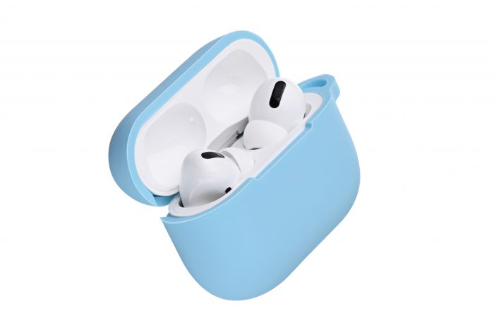 Чохол 2Е для Apple AirPods Pro, Pure Color Silicone (2.5mm) , Blue
