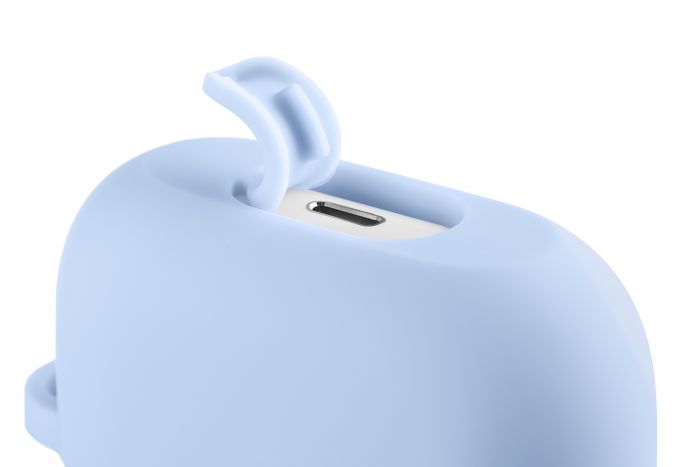 Чохол 2Е для Apple AirPods Pro, Pure Color Silicone (2.5mm) , Sky blue