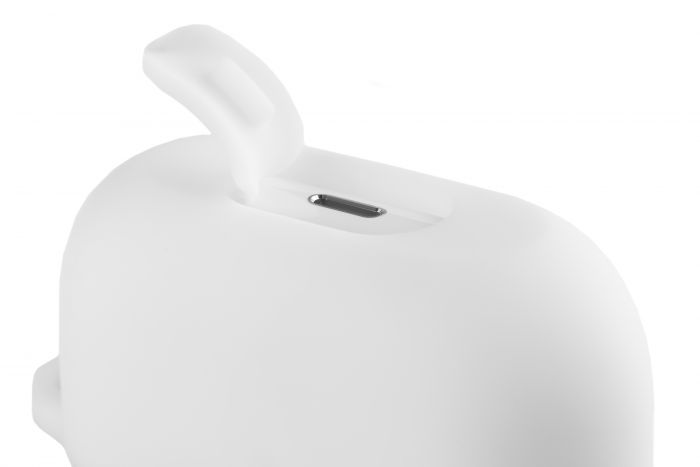 Чохол 2Е для Apple AirPods Pro, Pure Color Silicone (2.5mm) , White