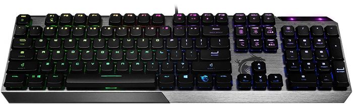 Геймерська клавiатура MSI Vigor GK50 LOW PROFILE UA S11-04UA204-GA7