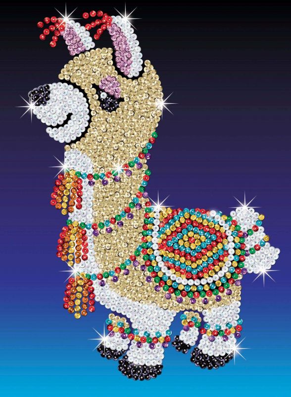 Набір для творчості Sequin Art RED Лама SA1801