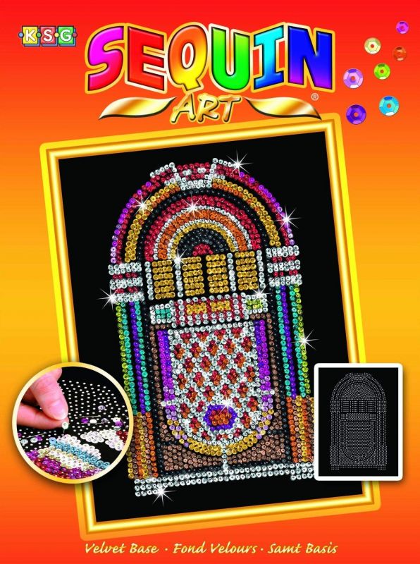 Набір для творчості Sequin Art ORANGE Jukebox SA_1515