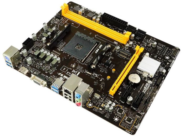 Материнська плата Biostar B450MH sAM4 B450 2xDDR4 HDMI-VGA M.2 mATX