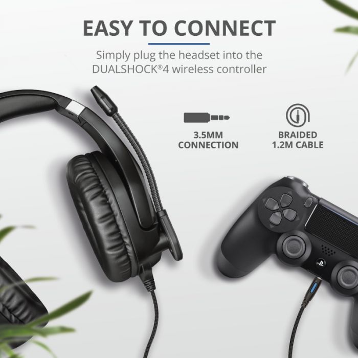 Гарнітура Trust GXT 488 Forze-G для PS4 Black