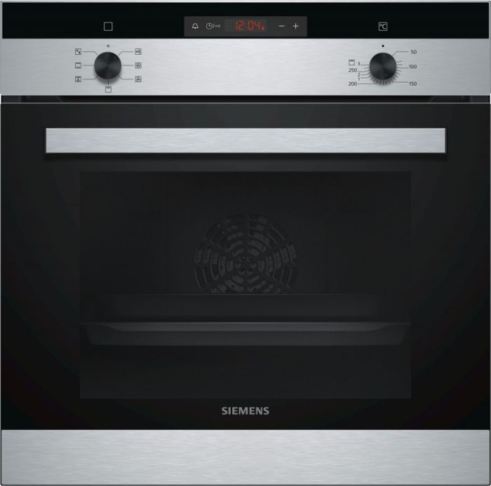 Вбудовувана електрична духова шафа Siemens HB013FBS0T- Ш-60см/6 реж/66 л./А/диспл/нерж. сталь