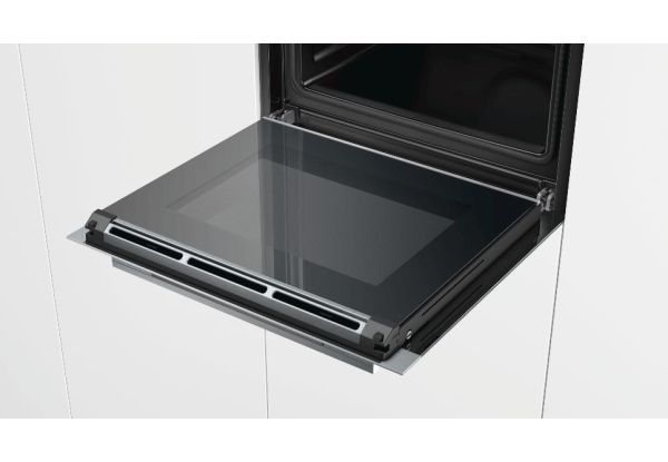 Вбудовувана електрична духова шафа Siemens HB636GBS1- Ш-60см/13 реж/71 л./А+/диспл/нерж.