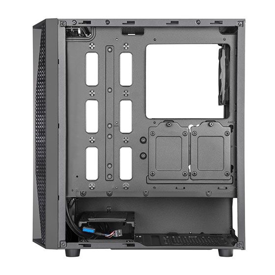 Корпус SilverStone FARA FAB1B-RGB,MidT,USB 3.0x2,USB 2.0x1,2x120мм RGB,скло(бічна панель),без БЖ,чорний