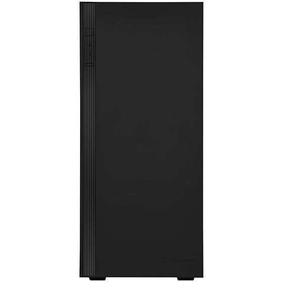Корпус SilverStone KUBLAI KL07B,MidT, USB3.0x2, Type-Cx1, 3x140мм, шумоізоляція, без БЖ, чорний