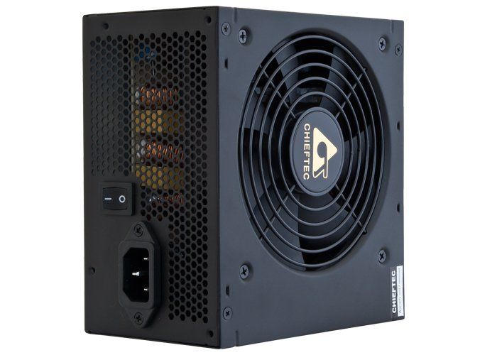 Блок живлення CHIEFTEC Task  (500W), >85%, 80+ Bronze, 120мм, 1xMB 24pin(20+4), 1xCPU 8pin(4+4), 3xMolex, 5xSATA, 1xPCIe 8pin(6+2)