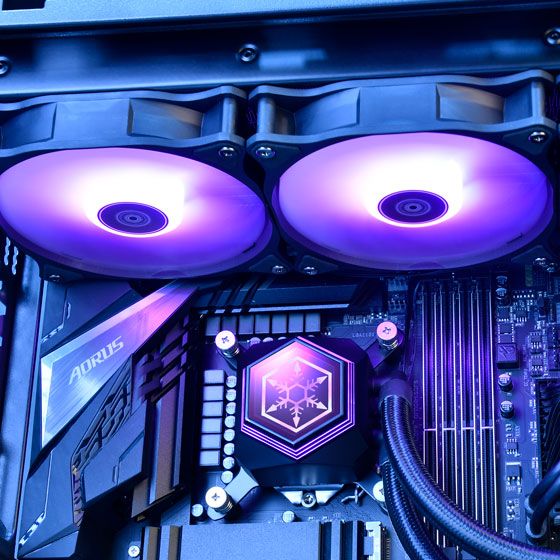Система рідинного охолодження SilverStone Perma FROST Premium 240 ARGB,775, 115x,1366,2011,2066,FM1(2),AM3(+),AM2(+),AM4,2х120мм