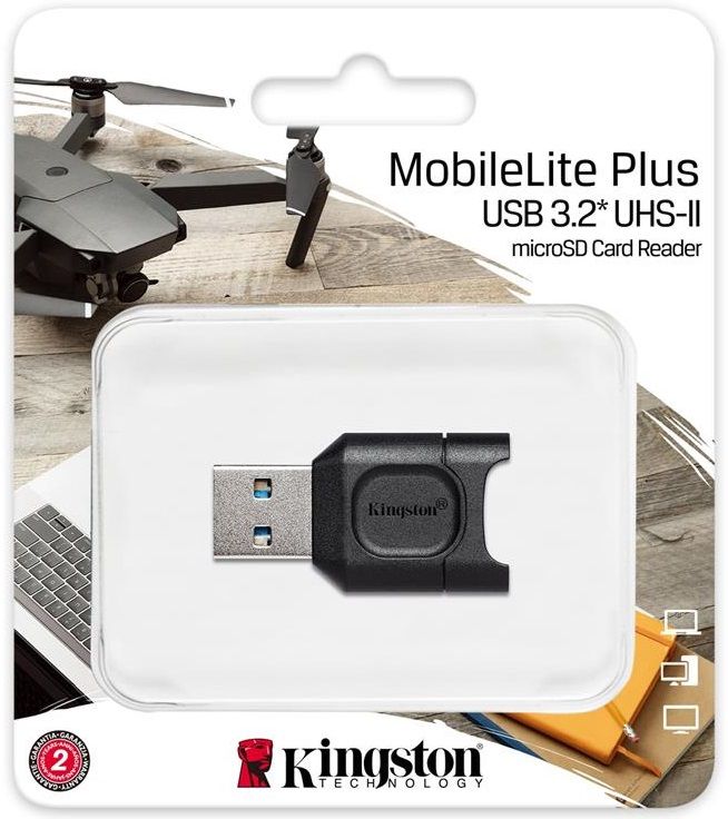 Кардрiдер Kingston USB 3.1 microSDHC/SDXC UHS-II MobileLite Plus