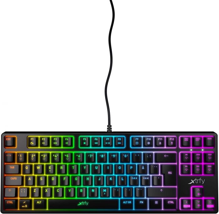 Клавіатура Xtrfy K4 TKL RGB Kailh Red RU