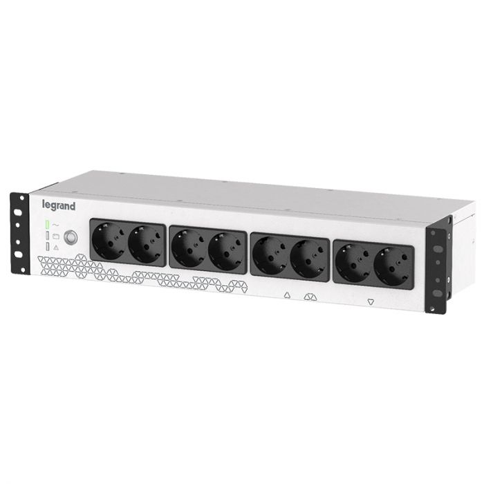 Джерело безперебійного живлення Legrand Keor PDU 800ВА/450Вт, 8хSchuko, USB