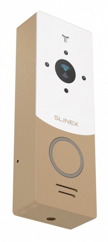 Панель виклику Slinex ML-20HD, персональна, 2MP, 115 градусів, золотий білий