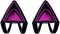 Насадки для навушників Razer Kitty Ears for Kraken (Neon Purple)