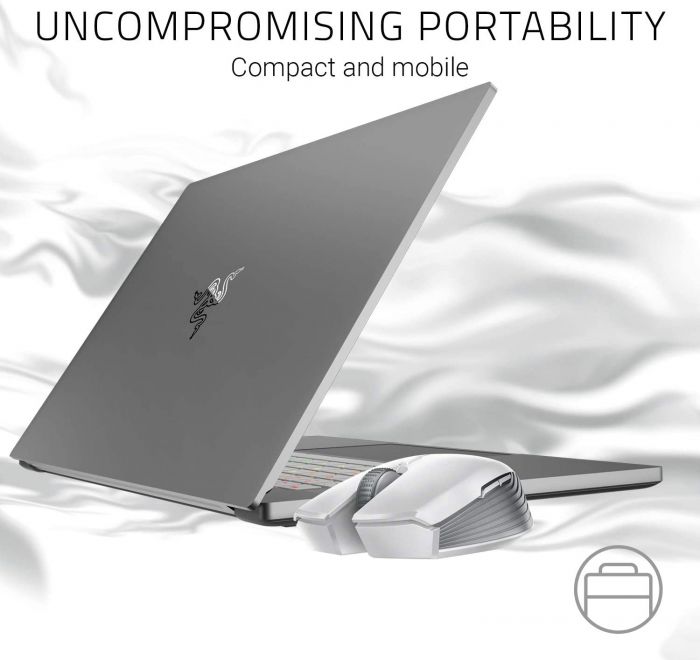 Миша ігрова Razer Atheris Mercury WL/BT Grey