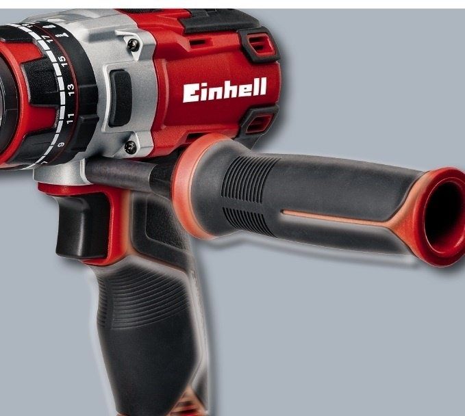 Шуруповерт-дриль ударний Einhell TE-CD 18 Li-i Brushless-Solo, PXC, акум., безщіткова, ШЗП, 65Нм, 500/1800 об/хв, 1.25кг, (без А