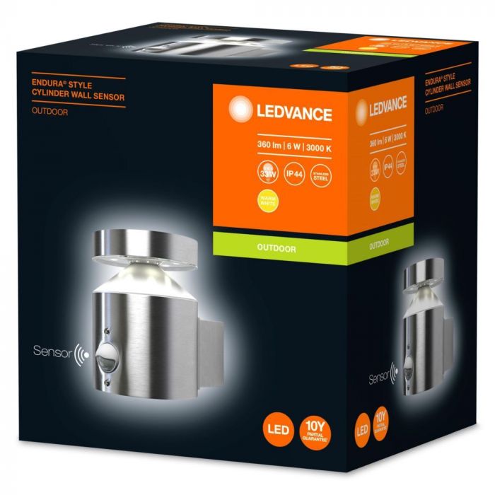 Фасадний світильник LED ENDURA STYLE Cylinder Wall S 6w (360Lm) 3000K