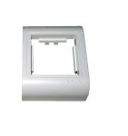 Рамка-Супорт DKC під 2 модуля "BRAVA" PDA-BN 80, біла RAL9016